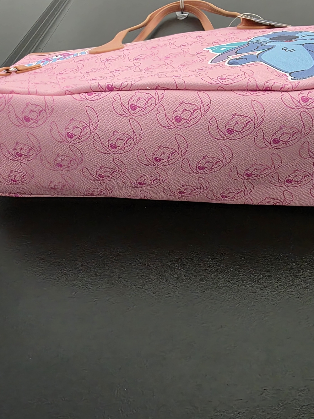 NWT Disney Stitch Pink Tote Bag - Picture 3 of 4